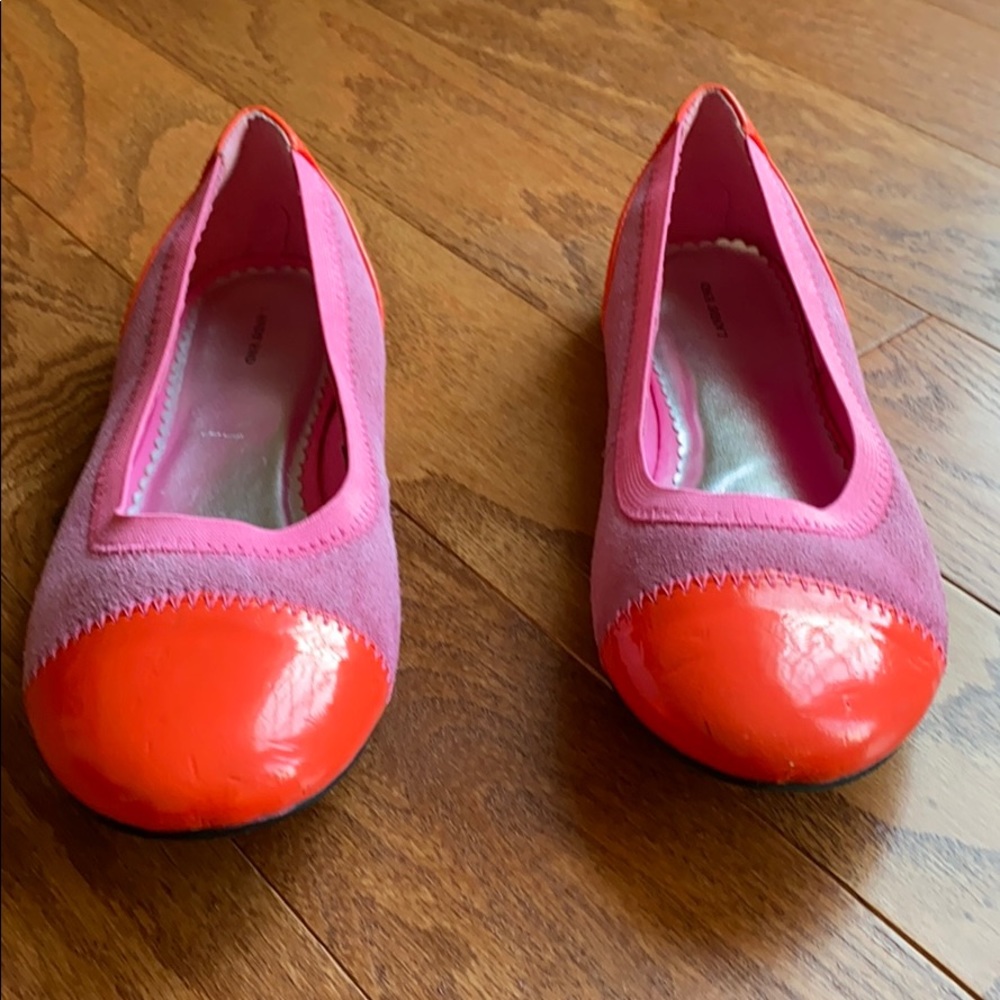 Land’s End pink ballet flats